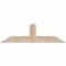 Ekena Millwork Portland Smooth Timber Gable Bracket, Douglas Fir, 36"W x 10"H x 3 1/2"D x 3 1/2"F, 7/12 Pitch GBW036X10X0404POR00SDF - alternate 1